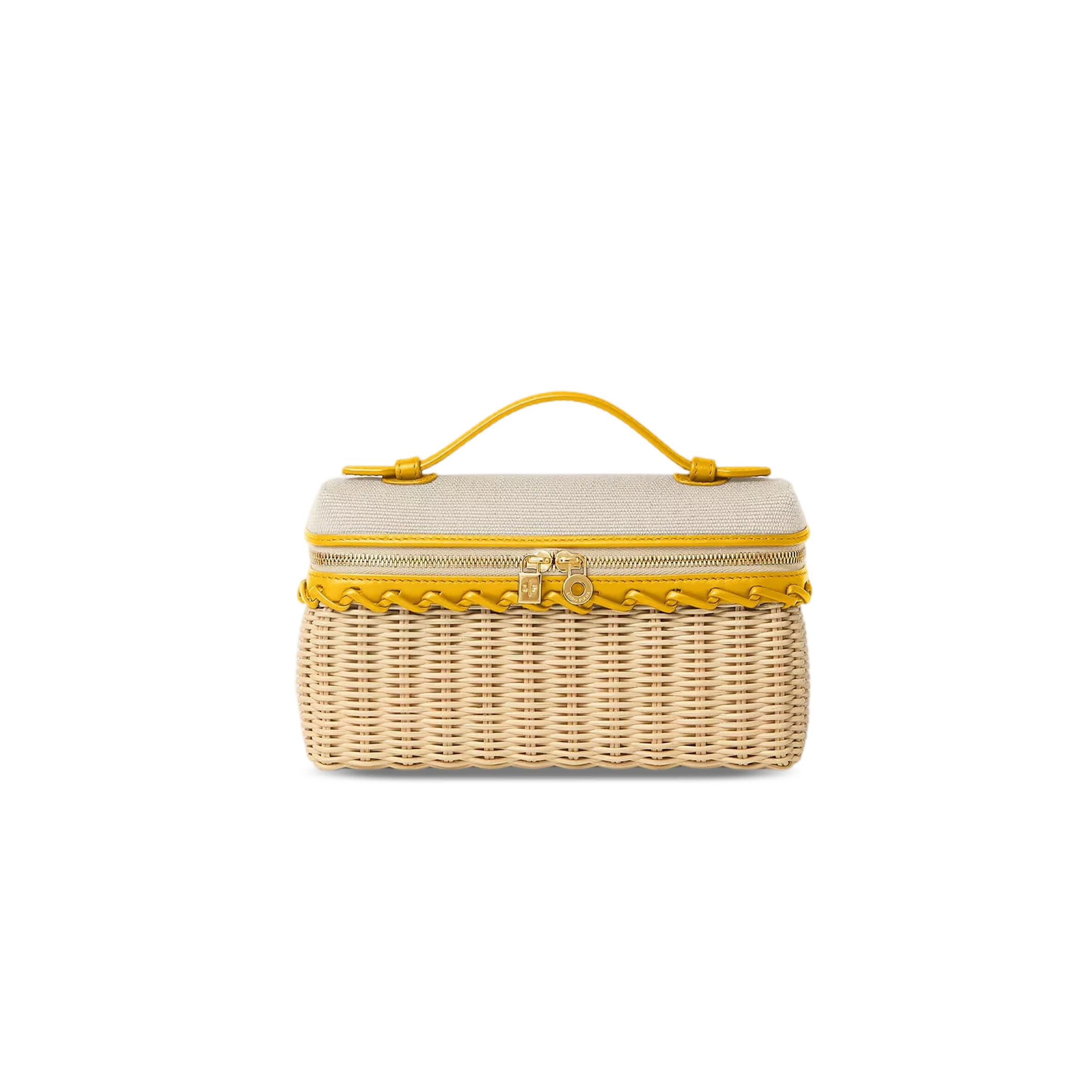 LORO PIANA EXTRA POCKET L19 EAST-WEST WICKER FAQ9101_F7XX (19*12*7cm)